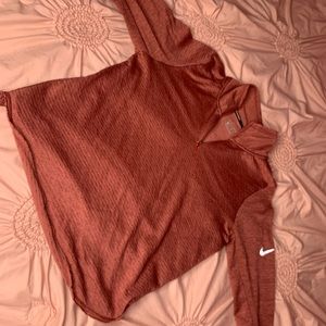 Red Long sleeve 1/2 zip